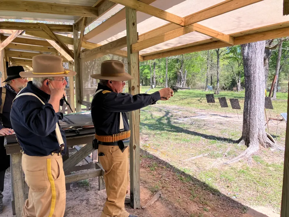 Willow Hole Skirmish Match - shooting from the line